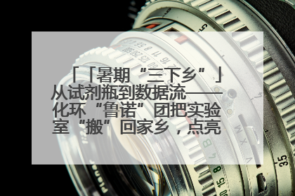 「暑期“三下乡”」从试剂瓶到数据流——化环“鲁诺”团把实验室“搬”回家乡，点亮桑梓求知路
