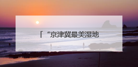 “京津冀最美湿地”衡水湖：近万只夏候鸟进入繁殖期