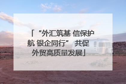 “外汇筑基 信保护航 银企同行” 共促外贸高质量发展
