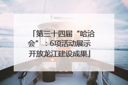 第三十四届“哈洽会”：6项活动展示开放龙江建设成果