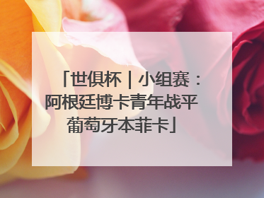 世俱杯｜小组赛：阿根廷博卡青年战平葡萄牙本菲卡