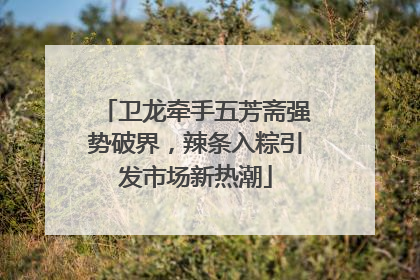 卫龙牵手五芳斋强势破界，辣条入粽引发市场新热潮