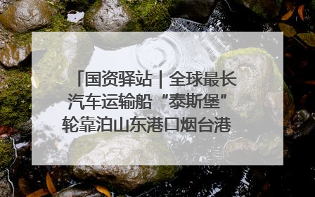 国资驿站｜全球最长汽车运输船“泰斯堡”轮靠泊山东港口烟台港；渤海最大油气平台完成浮托安装
