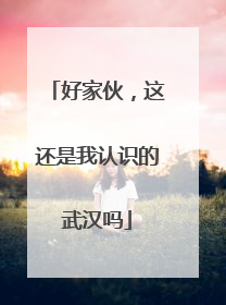 好家伙，这还是我认识的武汉吗