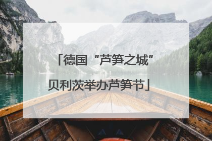 德国“芦笋之城”贝利茨举办芦笋节
