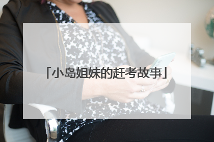 小岛姐妹的赶考故事
