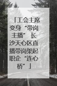 工会主席变身“带岗主播” 长沙天心区直播带岗架起职企“连心桥”