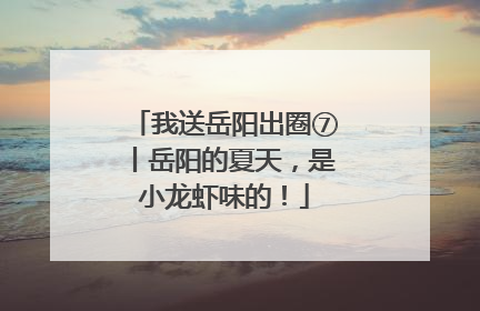我送岳阳出圈⑦丨岳阳的夏天，是小龙虾味的！