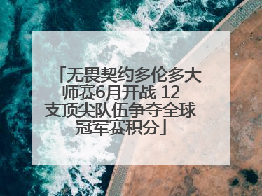 无畏契约多伦多大师赛6月开战 12支顶尖队伍争夺全球冠军赛积分