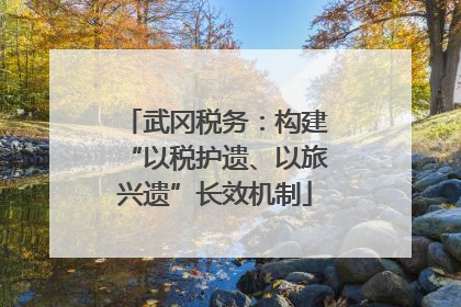 武冈税务：构建“以税护遗、以旅兴遗”长效机制