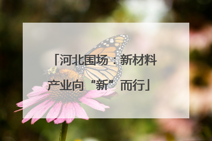 河北围场：新材料产业向“新”而行
