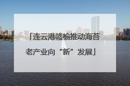 连云港赣榆推动海苔老产业向“新”发展