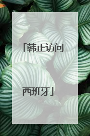 韩正访问西班牙