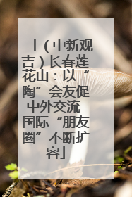 （中新观吉）长春莲花山：以“陶”会友促中外交流 国际“朋友圈”不断扩容