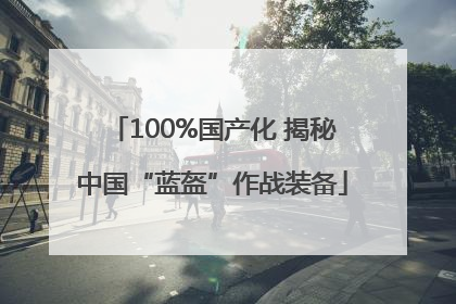 100%国产化 揭秘中国“蓝盔”作战装备