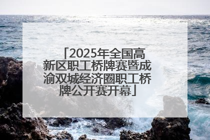 2025年全国高新区职工桥牌赛暨成渝双城经济圈职工桥牌公开赛开幕