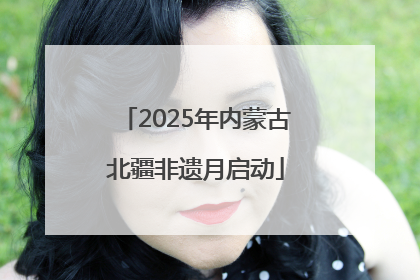 2025年内蒙古北疆非遗月启动